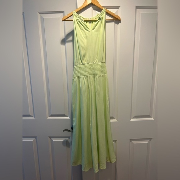 Ann Taylor Factory women pistachio summer dress - Picture 2 of 4